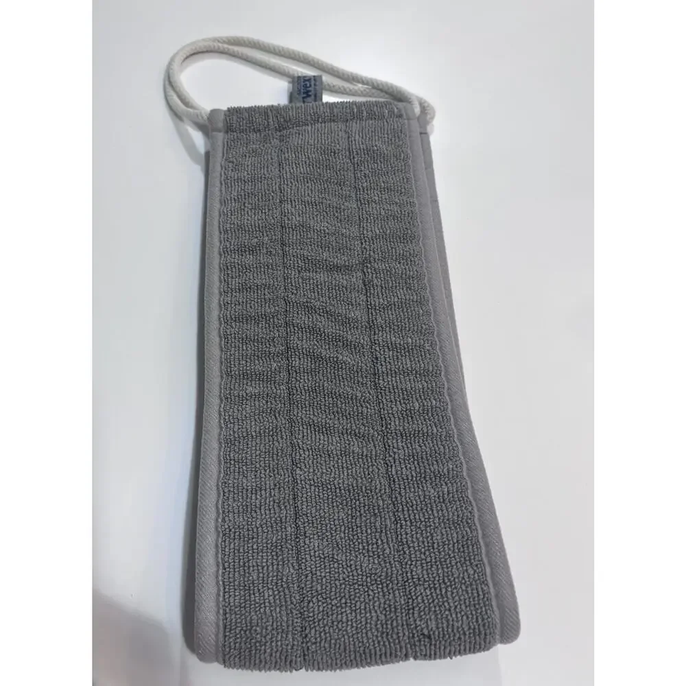 Norwex Back Scrubber Grey Baclock Microfiber EUC